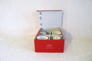 LENOX 12 DAYS OF CHRISTMAS CHINA 12 OZ 4"h 822470 Boxed Set of 4 Coffee Mugs - Picture 1 of 7