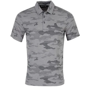 Neu mit Etikett Travis Mathew ECO Herren 2XL Strand Stealth Camouflage Performance Golf Polo grau - Bild 1 von 8