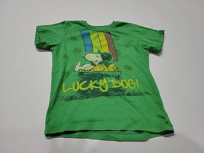 Camisa Snoopy & Woodstock Lucky Dog Talla 5T Foto 1 de 3