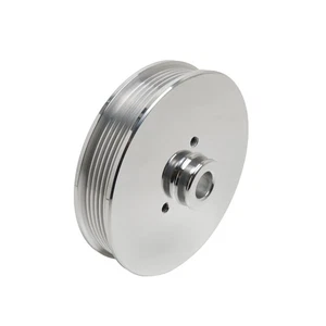 1979-1993 Ford Mustang 5.0L Power Steering Pulley Serpentine Billet Aluminum CNC - Foto 1 di 3