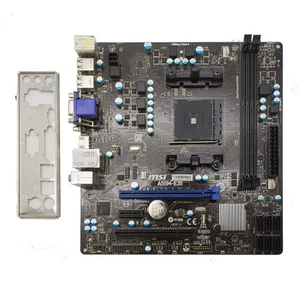 Placa Base MSI A55M-E35 AMD FM2 FM2+ MICRO-ATX MATX 2 X DDR3 VGA HDMI DVI - Imagen 1 de 3