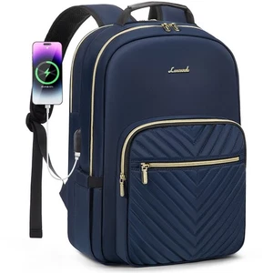 Laptop Rucksack für Frauen 15,6 Zoll, süßer Damen Reiserucksack Handtasche, Profi... - Bild 1 von 7