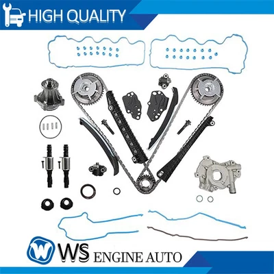 Timing Chain Kit Oil Pump VVT Valves For Lincoln Ford F150 F250 F350 05-10 5.4L - Изображение 1 из 4