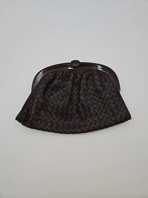 Bolsa clutch de couro Bottega Veneta Intrecciato - Imagem 1 de 4