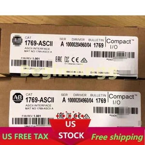 New Factory Sealed AB 1769-ASCII CompactLogix ASCII Interface Module US Free Tax - Picture 1 of 1