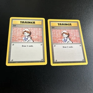 Pokémon Bill 91/102 Base Set Unlimited Card NM - Picture 1 of 2