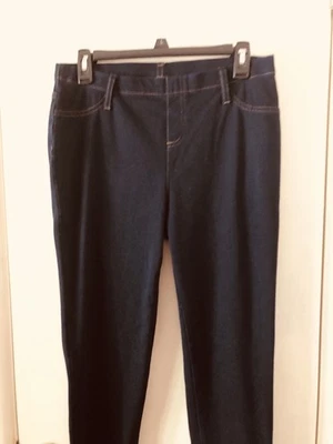 Leggings de jean Faded Glory talla Pull On lavado oscuro M (8-10) nuevo sin etiquetas Foto 1 de 4