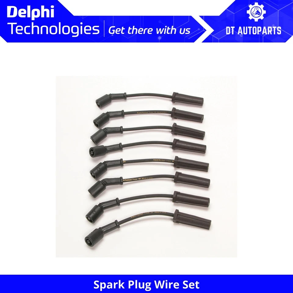 Juego de cables de bujía Delphi 2004 2005 para Cadillac Escalade ESV 2003-2006 6,0 L V8 Foto 1 de 4