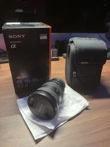 Sony G-Series 16-35mm F/2.8 GM II Lens G-Master 2 Zoom lens Alpha - Picture 1 of 3