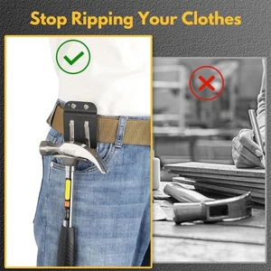 Ergonomic Hammers Holders Belt Attachments For Demolitions Framing Projects - Picture 1 of 8