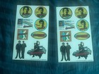 Superbad Movie Sticker  ( Lot of 2 )Sheet Promo 7.5x4.5” Plus free flag sticker