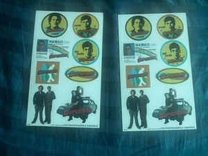 Superbad Film Aufkleber (2 Stück) Blatt Promo 7,5x4,5" plus kostenlose Flagge Aufkleber - Bild 1 von 4