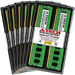 96GB 12x 8GB PC4-2666 RDIMM Lenovo ThinkSystem SR860 Memory RAM - Picture 1 of 5