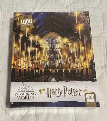 Harry Potter Great Hall 1000 Piece Jigsaw Puzzle Wizards G Worlds Made In Amer - Image 1 of 4