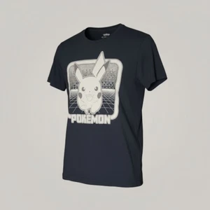 T-shirt grafica Pokémon Pikachu - Blu Navy - Abbigliamento Pokémon ufficiale - Taglia XXL... - Foto 1 di 5