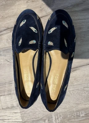 Talbots Mujer Gamuza Azul Marino, 7M Foto 1 de 3