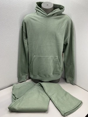 NARR Traje de Sudadera Para Hombres Verde Salvia Talla 2XL Apilado Uptown Mezcla de Algodón 2 Piezas Foto 1 de 4