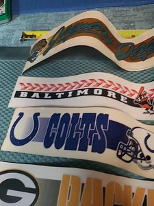 FOUR CLING-ONS: PACKERS, COLTS, ORIOLES, AND JAGUARS - Picture 1 of 15