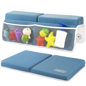 Set inginocchiatoio da bagno e poggiagomiti - 1,5'' comodo spesso inginocchiatoio bagno bambino... - Foto 1 di 6