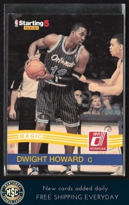 Dwight Howard 2010-11 Donruss Starting 5 #DH Orlando Magic Foto 1 de 2
