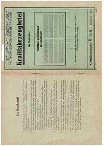 original DDR Kraftfahrzeugbrief MZ "ES 150" Baujahr 1967 - Bild 1 von 6