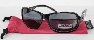 Forecast Midge Sunglasses Black with Gray Lens New  - Picture 1 of 2
