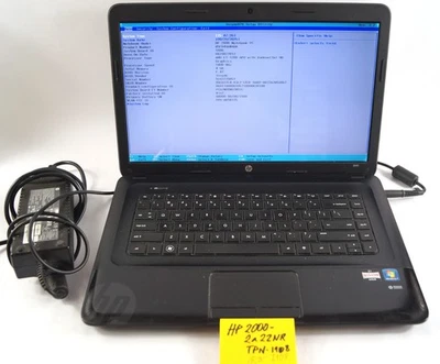 HP 2000-2a22NR TPN-I108 15.75" 1.4GHz 4GB Meme No HD WORKING PoR D152 - Image 1 of 4