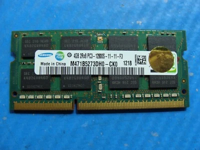 Asus G46VW Samsung 4GB 2Rx8 PC3-12800S Memory RAM SO-DIMM M471B5273DH0-CK0 - Image 1 of 2