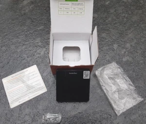 Heatmiser Neostat V2 WiFI Smart Programmable Stat Carbon Black- Grab a Bargain - Picture 1 of 3