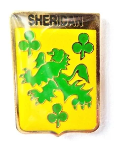 Sheridan irische Familie Nachname Pin Anstecker - Bild 1 von 2