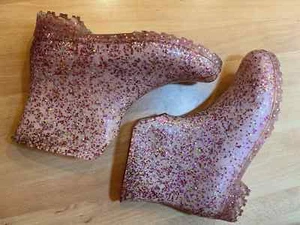 Bunte ausgefallene Gummistiefel, Sternchenmuster, Gr. 40 - Bild 1 von 6