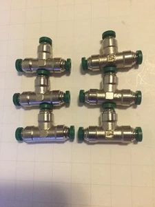 Parker 5/32" Tube Union Tee Confezione da 6, 164PLP-3 - Foto 1 di 1