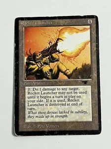 Magic the Gathering Antiquities ~ Rocket Launcher MTG HP - Picture 1 of 2