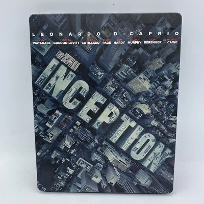Inception (Blu-ray, 2010, Christopher Nolan Film) Best Buy Exclusive Steelbook - Image 1 of 4