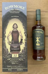 BOWMORE 22 YEARS THE CHANGELING FRANK QUITELY SINGLE MALT WHISKY 1 OF 6667 BOTT. - Imagen 1 de 5