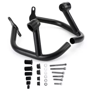 Black Engine Guards Frame Crash Bars Fit for Kawasaki Z900 Z 900 2020-2024 D2 - Picture 1 of 12