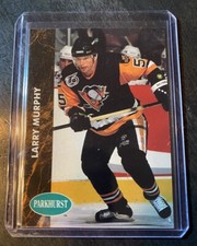 Larry Murphy - Penguins - 1991-92 Parkhurst French Hockey Card #358