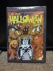 All Night Halloween Party DVD Rare Classic Halloween Horror Cartoons OOP Sealed - Picture 1 of 2