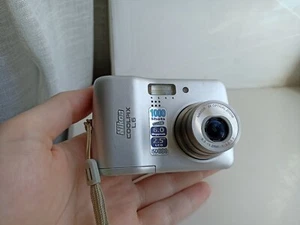 š„Nikon Coolpix L6 Silver 6.0MP digital compact cameraš„WORKing FULL Set BOXš„ - Picture 1 of 7