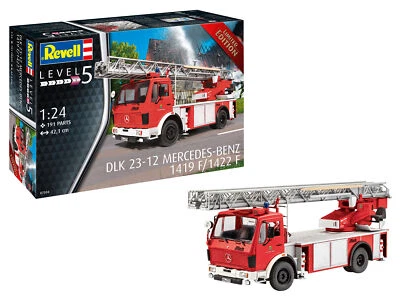 DLK 23-12 Mercedes-Benz 1419 F/1422 F [Limited Edition] 1:24 Plastic Model Kit - Immagine 1 di 4