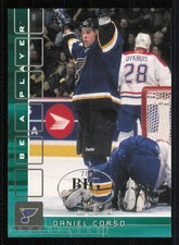2001-02 BAP Memorabilia Vancouver The Big One #23 Daniel Corso /10