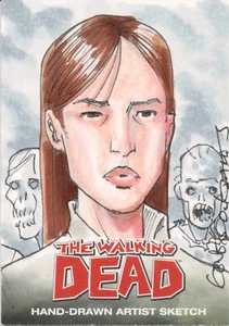 The Walking Dead Comics Season One , Sketch Card #1/1 - Picture 1 of 2