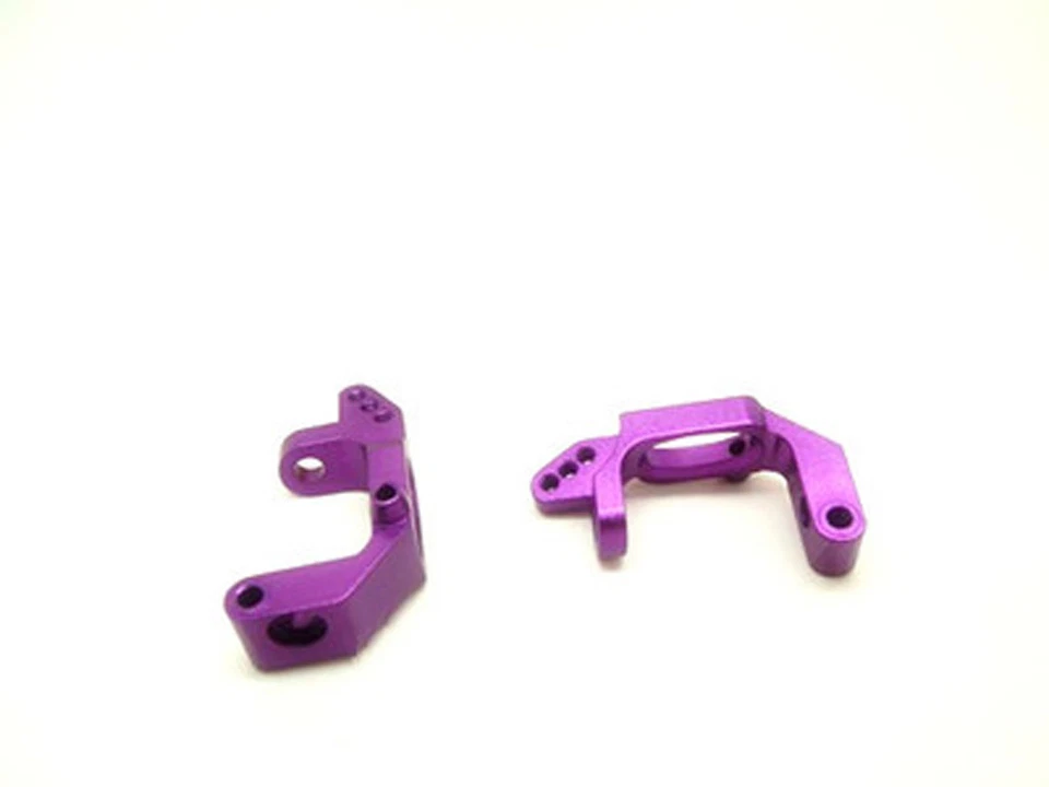 102010 Alum Front Hub Carrier (L/R)purple 2P RC 1/10 On-Road Car/Buggy/ HSP new - Image 1 of 1