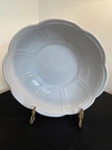 McCoy USA Vintage White Washed Ceramic Water Basin Bowl 7529 - Picture 1 of 6