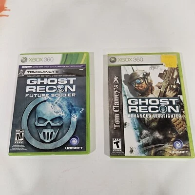Tom Clancy's Ghost Recon: Advanced Warfighter & Future Solider (Xbox 360, 2006) - Image 1 of 2