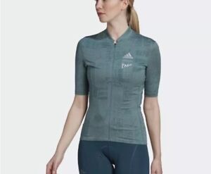 Women’s Medium adidas x PARLEY Heat RDY Cycling Jersey HI6832 New Retail $170