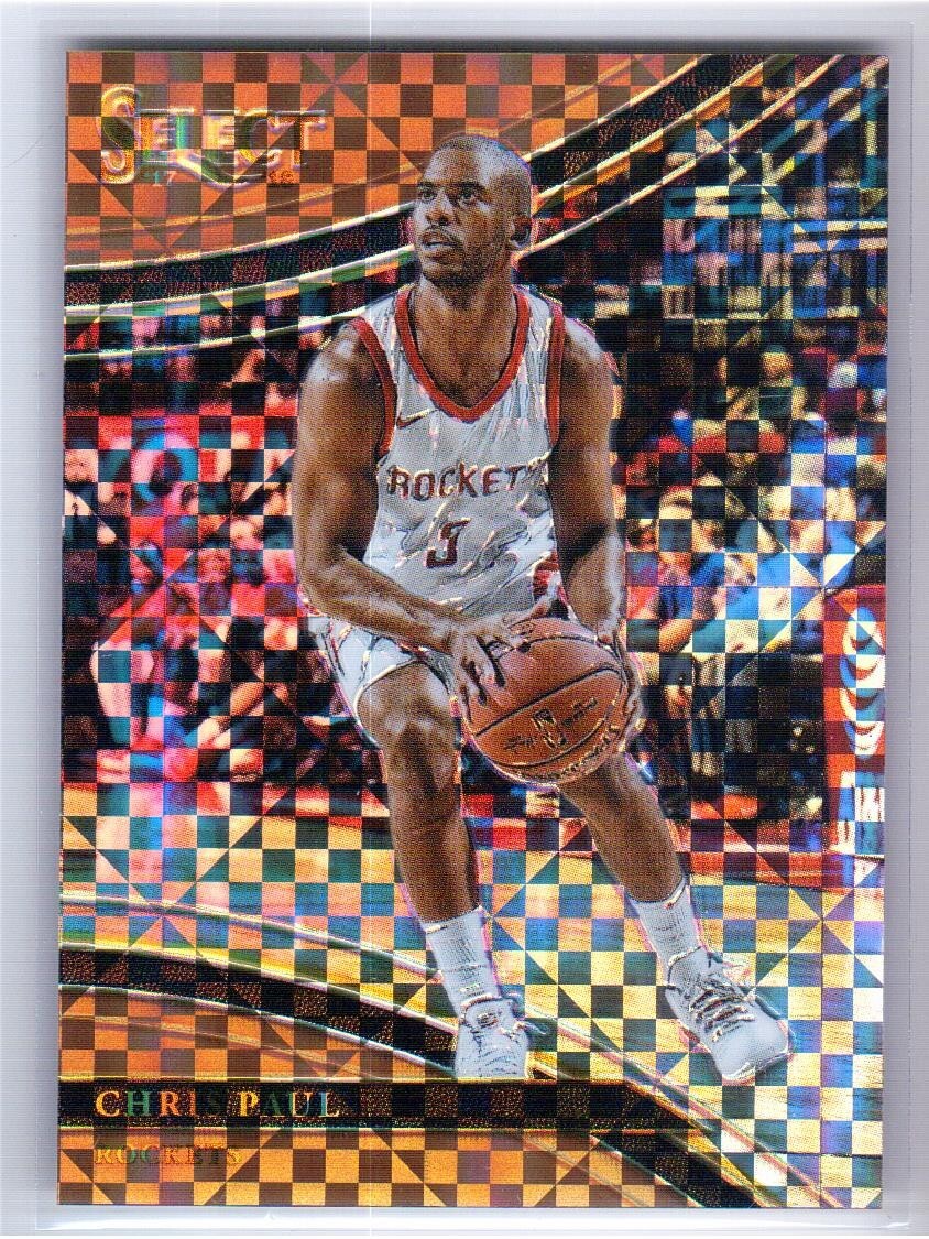 Chris Paul 2017-18 Panini Select Courtside Copper Prizm #/49 SP Houston Rockets