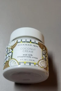 Beekman 1802 Coconut Cream Goat Milk Whipped Body Cream - 8oz - New - Picture 1 of 2