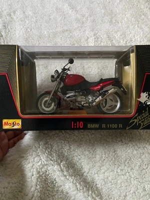 Maisto Die-Cast Metal 1:10 Special Edition BMW R 1100 R #31601 - Image 1 of 4
