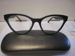 MARCO DE GAFAS KAY UNGER K221 NEGRO 54-17-145-41V CON ESTUCHE NUEVO Y AUTÉNTICO - Imagen 1 de 6